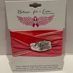 Alexa's Angels Wrap Bracelet. Believe.